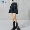 NUTS春秋季新款时尚甜美学院风设计感百褶半身短裙女231061131 商品缩略图4