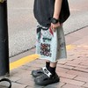 【男童时尚潮酷百搭涂鸦休闲裤】2024夏季新款韩版儿童洋气短裤潮 商品缩略图3