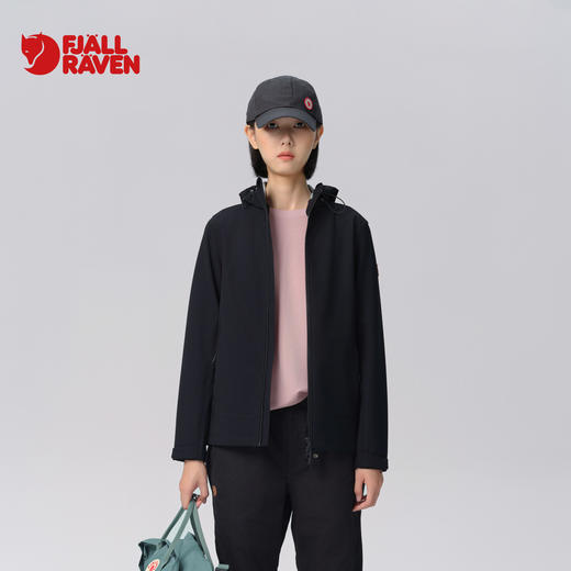 北极狐 女士户外夹克 2024秋冬新款 徒步露营连帽外套08242284 商品图0