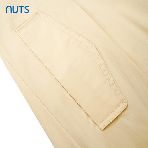 NUTS衬衫式连衣裙女士夏季显瘦短袖气质休闲裙子221101314 商品图4