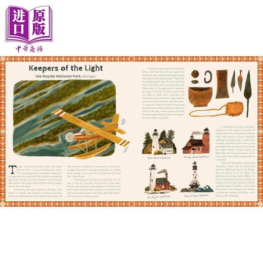 【中商原版】公园的50个故事 50 True Tales from Our Great National Parks 英文原版 儿童绘本故事书 精装科普绘本 进口图书 商品图2
