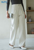 NUTS2023春秋季新款复古休闲直筒长裤女简约设计感宽松4340705A1 商品缩略图5