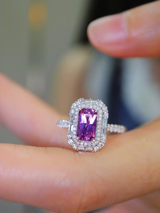 1.57ct 4.08g 帕帕拉恰戒指 商品图3