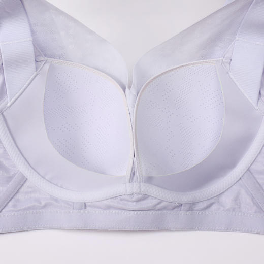 都市丽人内衣完美包容常规文胸锁边蕾丝超薄文胸3/4杯四排扣软钢圈YBT3S7 商品图9