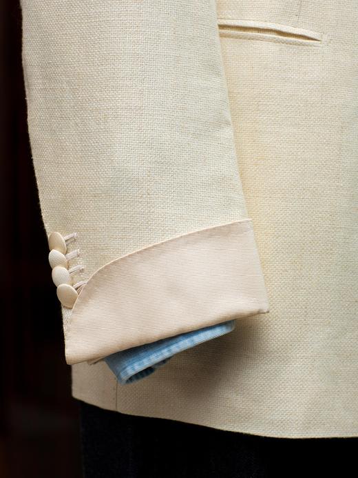 Cesare Attolini Vintage Silk Smoking Jacket 商品图6