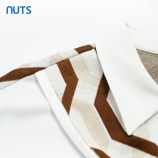 NUTS秋季新款白色设计感通勤宽松慵懒披肩长袖衬衫女334012308 商品图2