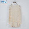 NUTS秋季新款气质百搭纯色慵懒风套头衫女331053357 商品缩略图1