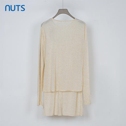 NUTS秋季新款气质百搭纯色慵懒风套头衫女331053357 商品图1