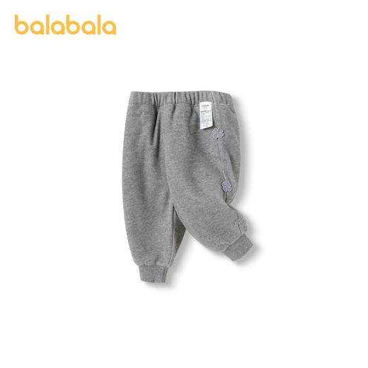 巴拉巴拉宝宝裤子女童长裤卫裤冬装运动裤休闲裤舒适保暖精致甜美 商品图4