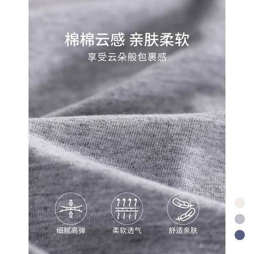 芬腾男士内裤纯棉中腰舒适透气青少年平角裤夏季加大码四角短裤头 商品图2