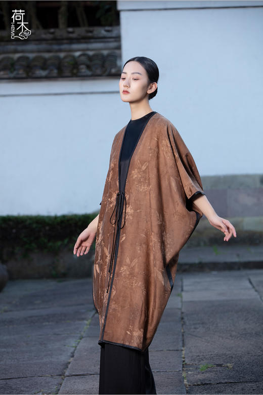 荷木HEMU丨花宴·长外套 商品图3