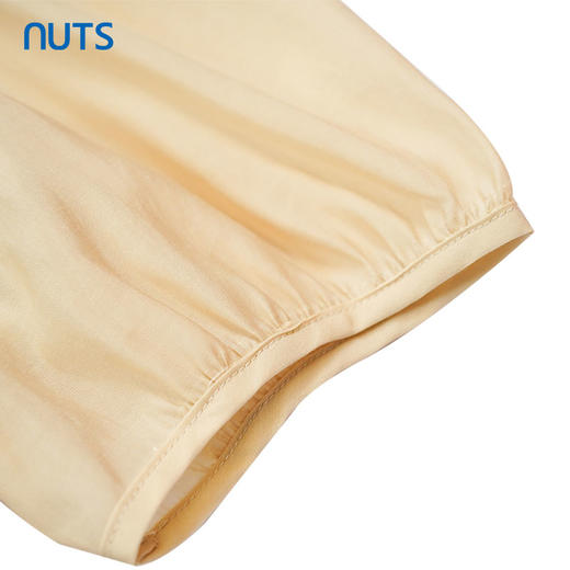 NUTS基础简约百搭链条装饰领口设计感衬衫女221012257 商品图3