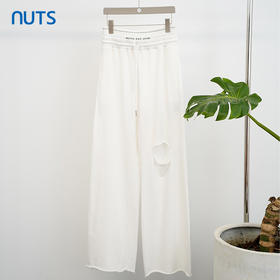 NUTS商场同款时尚宽松显瘦休闲长裤女221073108B