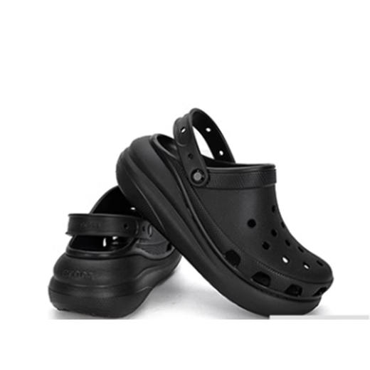 Crocs/卡骆驰经典泡芙Clog黑色 商品图0