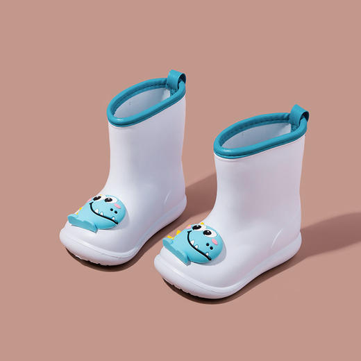 小鹿米利儿童雨鞋新款防水防滑软底可爱卡通男童女童室外宝宝雨靴 商品图12