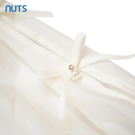 NUTS圆领衬衫女短袖小衫新款夏装宽松上衣女221011273 商品图3