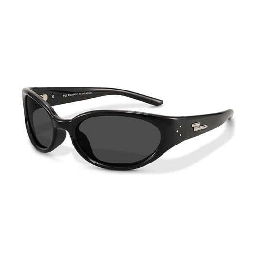 普莱斯新款太阳镜 PRS24039A  创新工艺个性曲面屏 吸睛亮眼 赚足回头率 新颖板材 男女同款 五色可选 商品图0