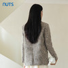 NUTS秋季新款2023时尚宽松显瘦百搭通勤风西装外套女 4350404A1 商品缩略图4