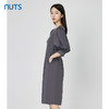 NUTS秋季新款时尚气质休闲风宽松显瘦中袖连衣裙女231102188B 商品缩略图1