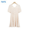 NUTS女气质高级感连衣裙收腰V领夏法式连衣裙v领长裙324101405B 商品缩略图1
