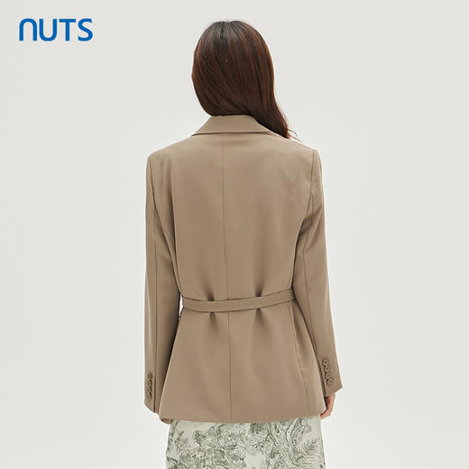 NUTS秋季新款时尚气质宽松显瘦通勤风百搭西装外套女333043172 商品图1