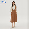 NUTS秋季新款时尚气质通勤风背带连衣裙女（不含衬衫）333101165 商品缩略图0