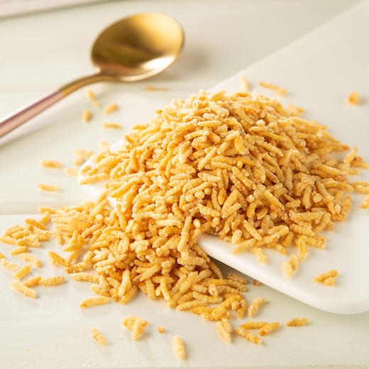 【传统工艺，一口酥脆越嚼越香】炒米128g袋装牛肉味炒米，精耕细作甄选糯米，原香四溢好吃根本停不下来，坚果炒货农家休闲零食包休闲小吃QQ 商品图2