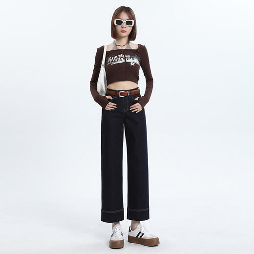 【HEY+JEANS】 九分牛仔裤 9895 商品图0