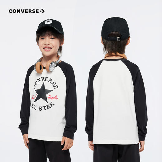 CONVERSE 春 大童小童 儿童童装T恤 CNVN-AG-F841 商品图2