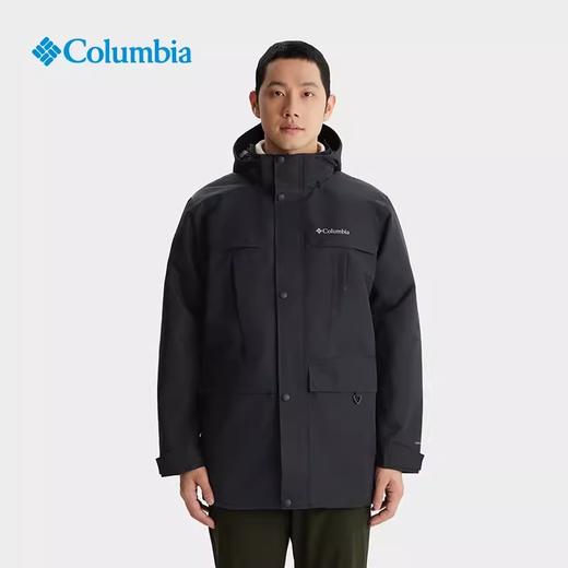 哥伦比亚穿行系列-男式休闲防水夹棉外套WE3337 商品图0