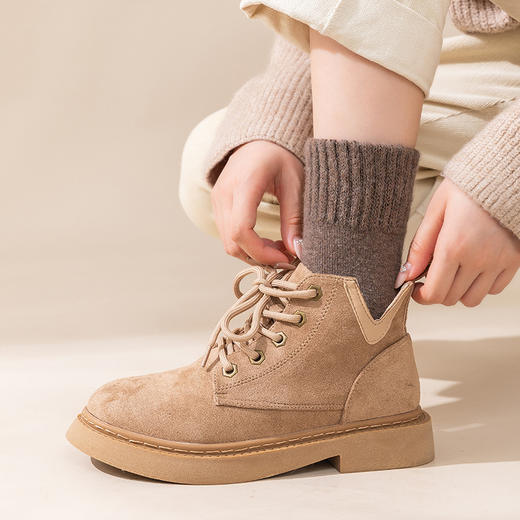 【69元8双】AILISCOCO速暖羊毛袜 |  高弹舒适 锁温保暖 柔软亲肤 男女款 商品图2