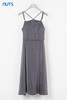NUTS夏季新款高级感气质高腰显瘦优雅长款吊带连衣裙女332103340 商品缩略图5