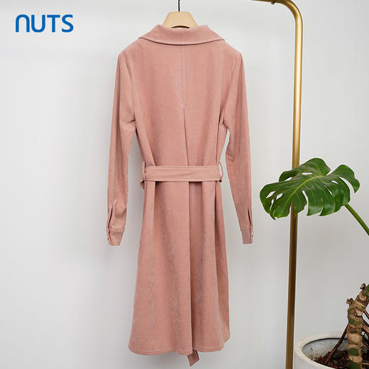 NUTS商场同款修身显瘦长袖连衣裙女131103033 商品图1