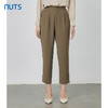 NUTS秋季新款时尚气质通勤风宽松显瘦阔腿休闲长裤女231073212 商品缩略图2