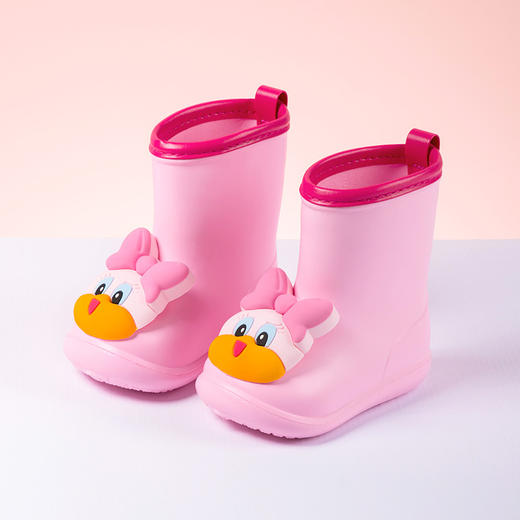 小鹿米利儿童雨鞋新款防水防滑软底可爱卡通男童女童室外宝宝雨靴 商品图14