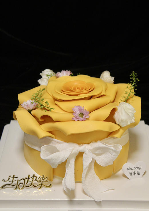 玫瑰花蛋糕（翻糖款请提前一天预订） 商品图1