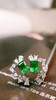 0.79ct 祖母绿耳钉 商品缩略图1