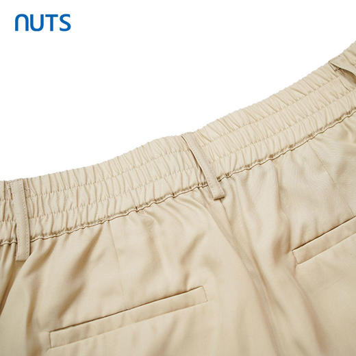 NUTS外穿百搭松紧腰带阔腿夏季新款休闲短裤429071343 商品图4