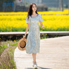 NUTS夏季新款休闲碎花气质仙女风连衣裙女425101245 商品缩略图1