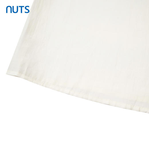 NUTS圆领衬衫女短袖小衫新款夏装宽松上衣女221011273 商品图4