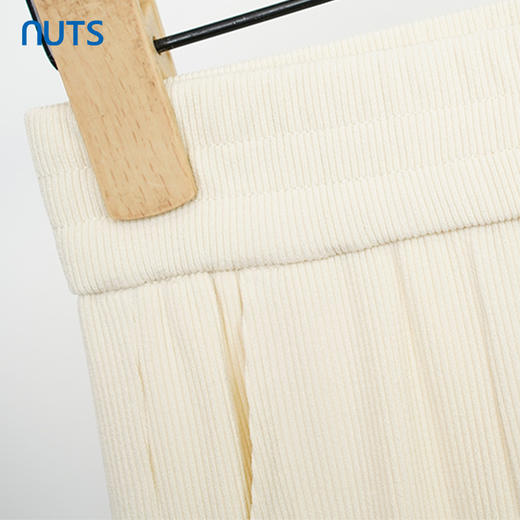 NUTS商场同款阔脚休闲裤百搭松紧腰长裤221073198 商品图2