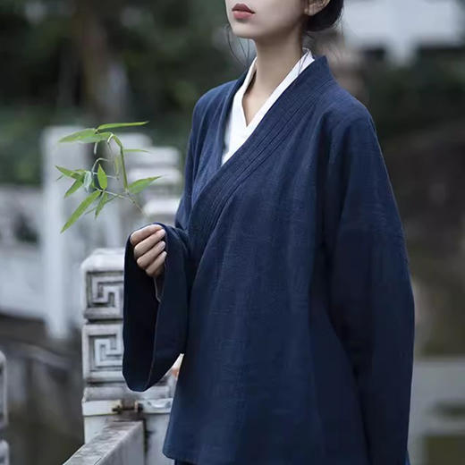 裁缝学苑AS317中国风武当山道士道袍纸样开衫套装裤子打版图纸 商品图3