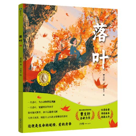曹文轩传世绘本系列2：落叶 曹文轩著 商品图1