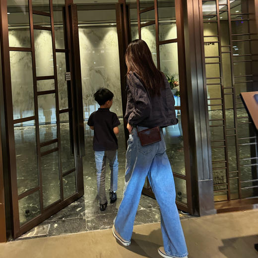 ROMI STUDIO“机场外套”100%亚麻肌理Polo领工装夹克外套 431W8073 商品图4