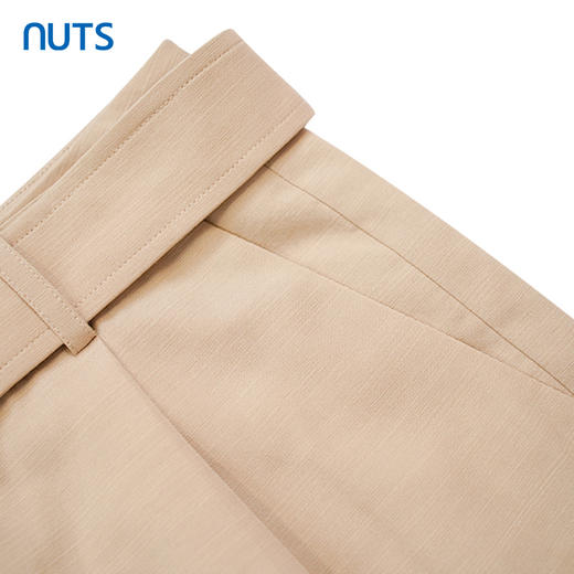 NUTS夏季新款时尚气质阔腿a字型短裤女221071318 商品图2