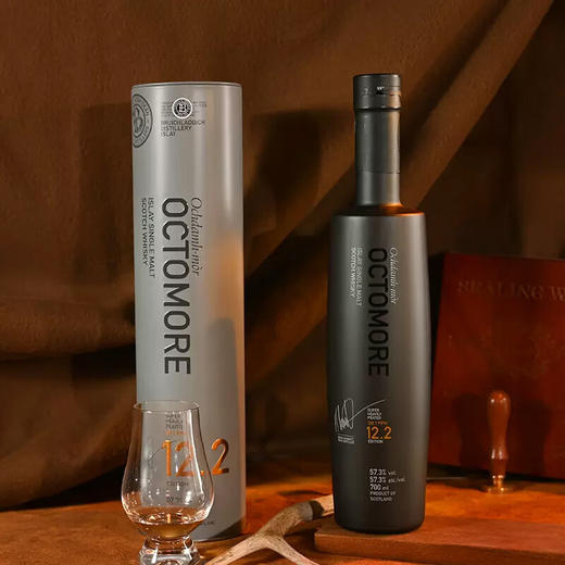 布赫拉迪 泥煤怪兽12.2 限量版苏格兰单一麦芽威士忌 商品图1