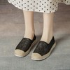 ZHR网纱透气新中式渔夫鞋2024新款一脚蹬单鞋时尚百搭小香风女鞋 商品缩略图9
