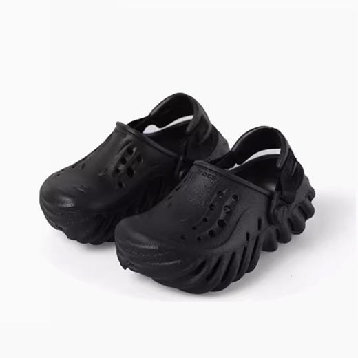 Crocs/卡骆驰波波小Clog K 黑色 商品图1