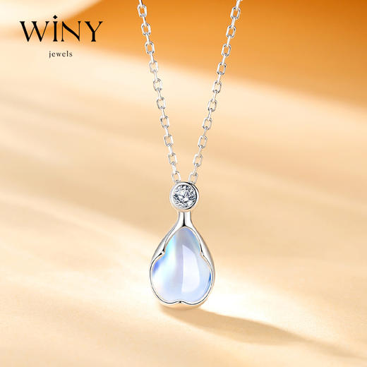 Winy925纯银莫奈印象项链送女友闺蜜节日生日礼物 商品图0