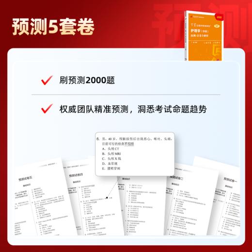 2025版 丁震368主管护师 预测5套卷全解析 护理学中级 商品图1